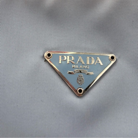 ❤️ Prada Vintage Mini Tessuto Hobo Nylon Bag A124M17#5 - Picture 6 of 15